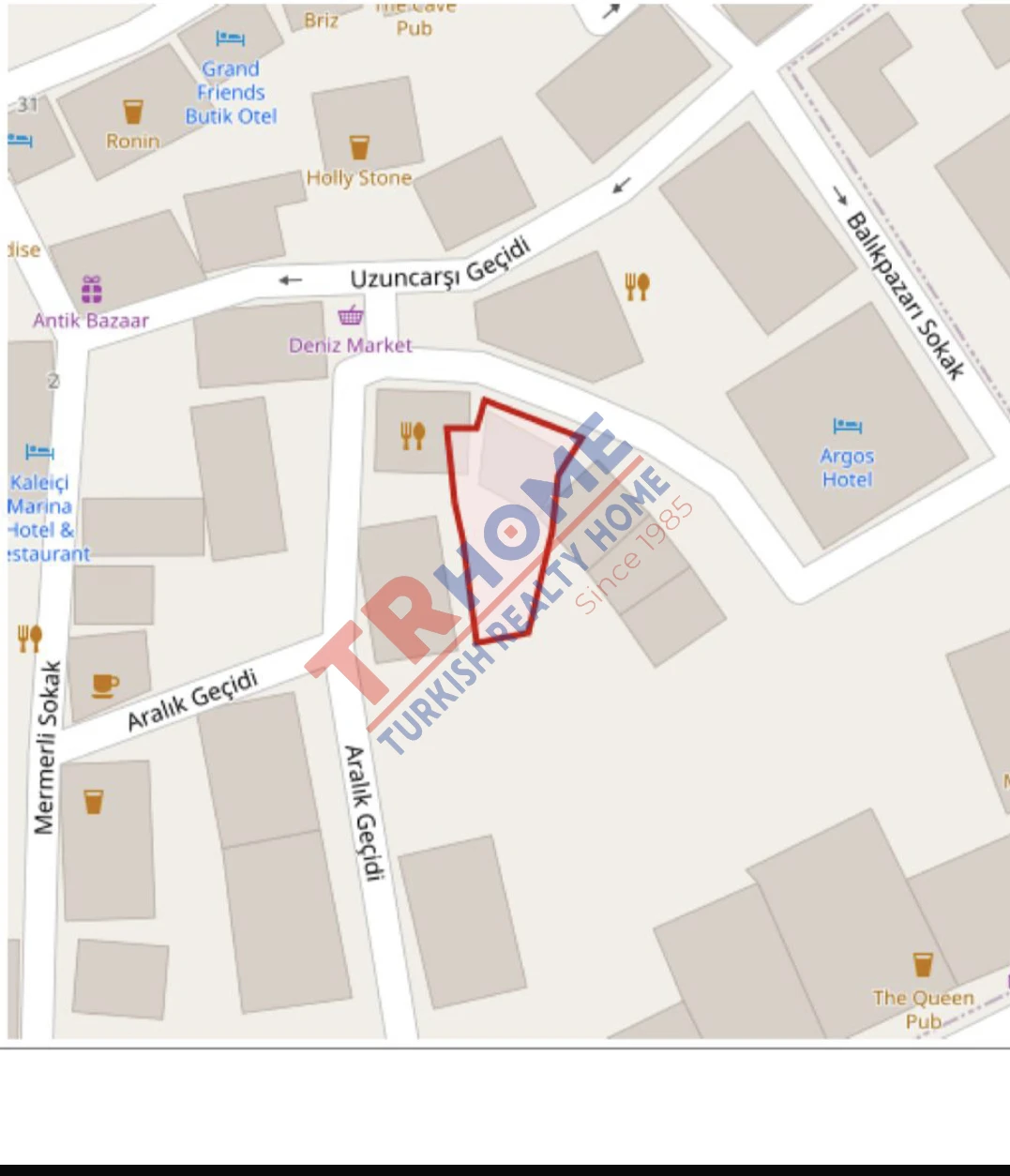 Tarihi Kaleiçinde Tescilli Arsa+ 300m², Butik Otel /Konut /Yatırım Fırsatı